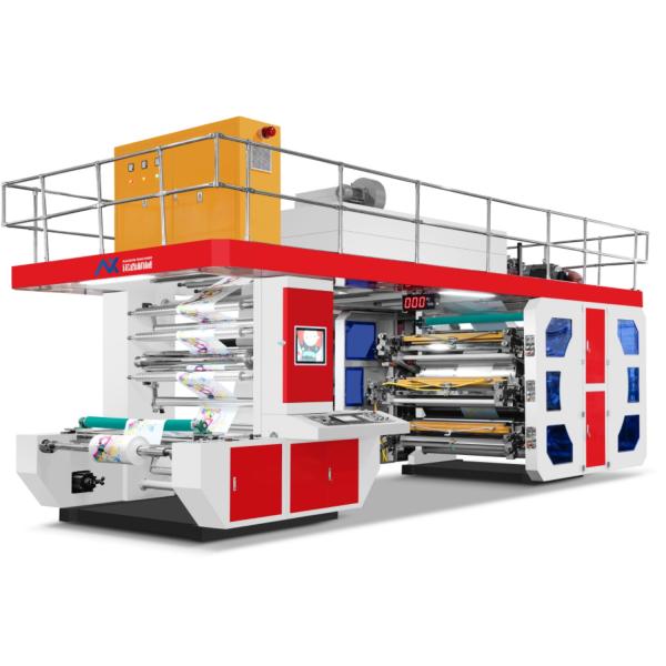 Central Drum 6 Colour Flexo Printing Machine