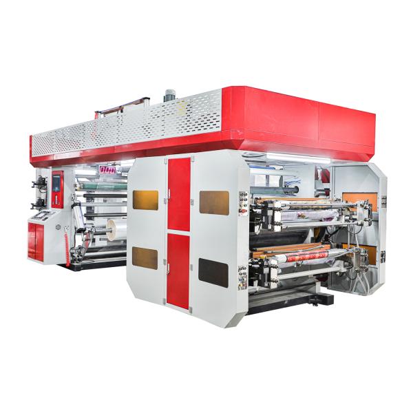 Central Drum 4 Colour Flexo Printing Machine