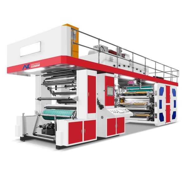 Central Drum 6 Colour Flexo Printing Machine